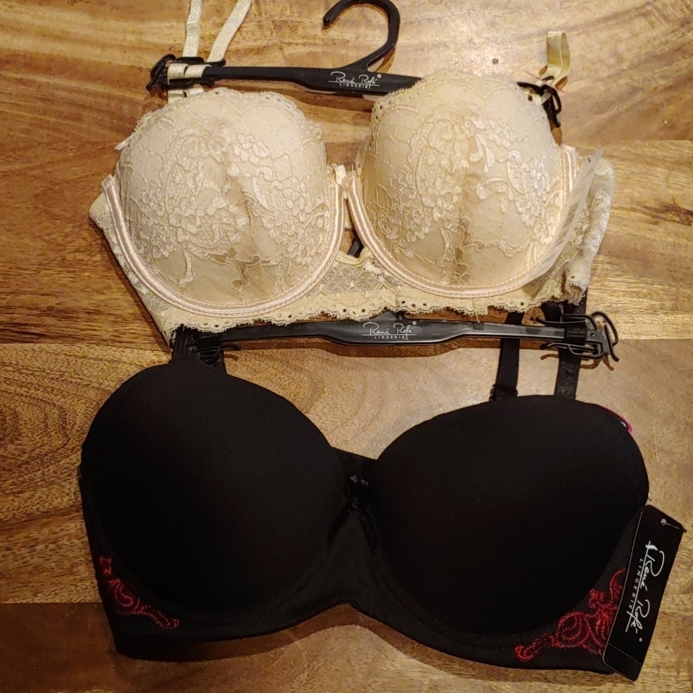 NWT Set of 2 Rene Rofe Bras